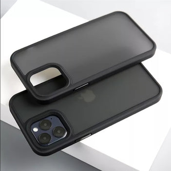 iPhone Silicone Translucent Case - Black x Black